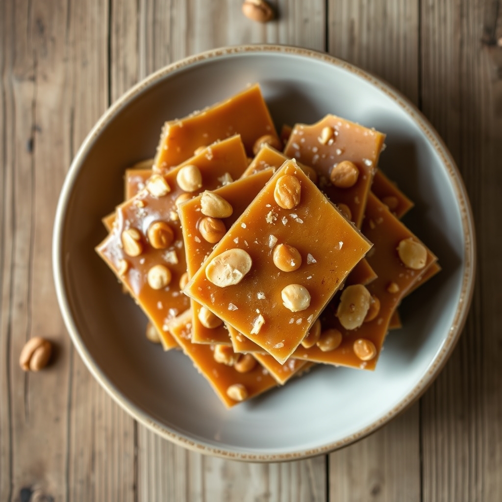 10 Minute Peanut Brittle