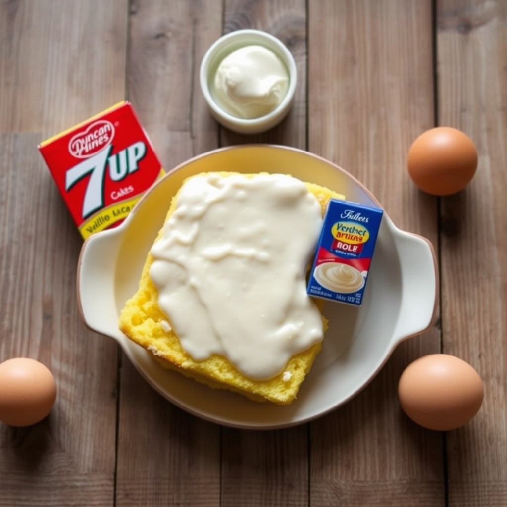 7-Up Cake Layers