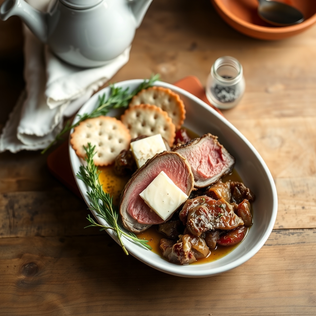 A Pretty Dish Of Venison