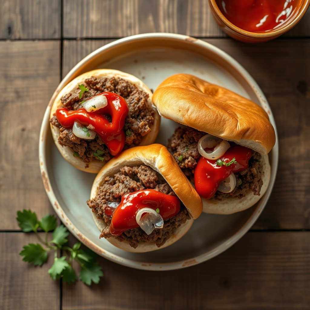 All American Barbecue Sandwiches