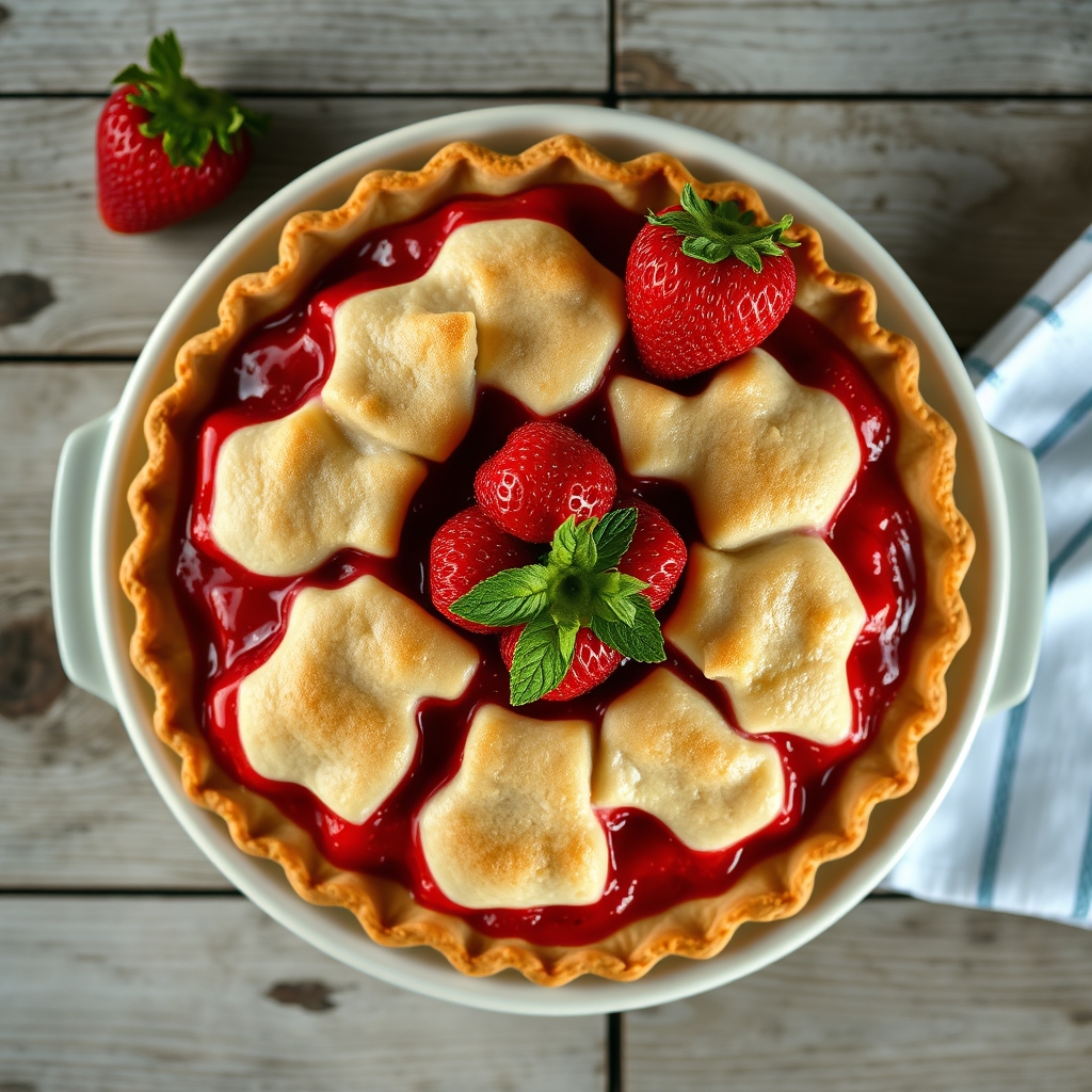 "All-American" Strawberry Pie