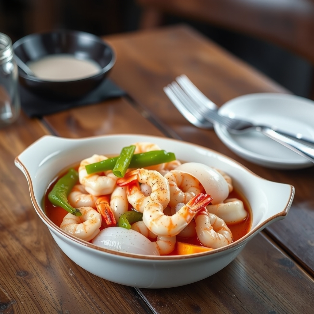 Alvin'S Shrimp And Onion Bath