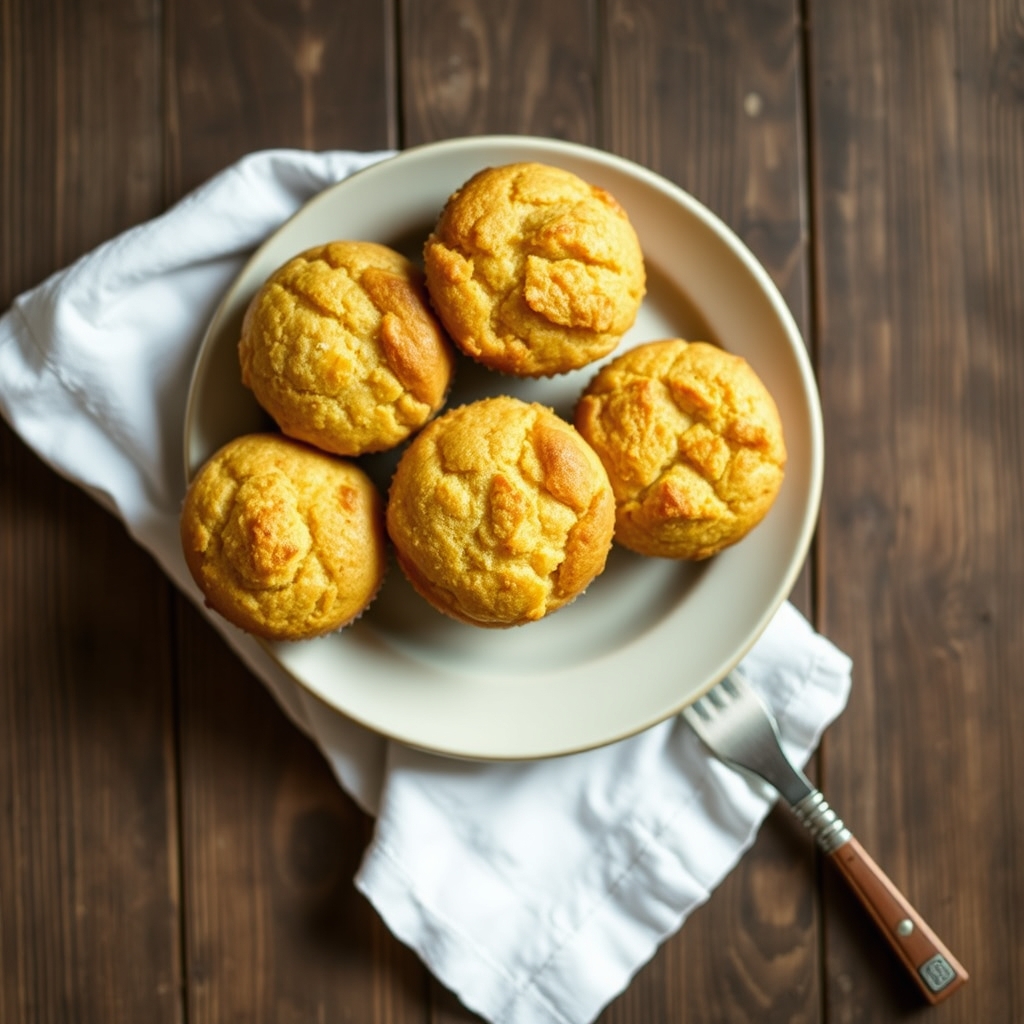 Amish Cornmeal Muffins