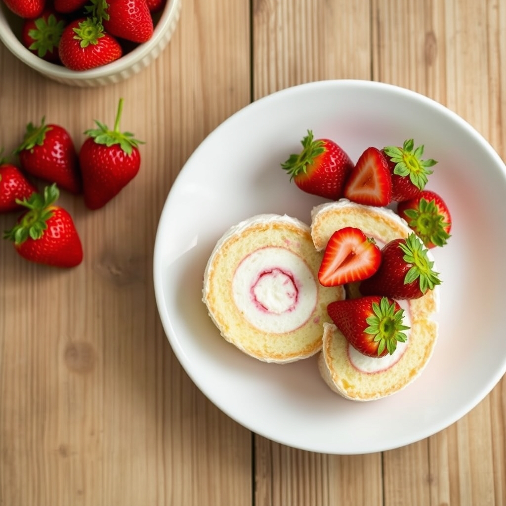 Angel Jelly Roll(Yields 1 Cake)