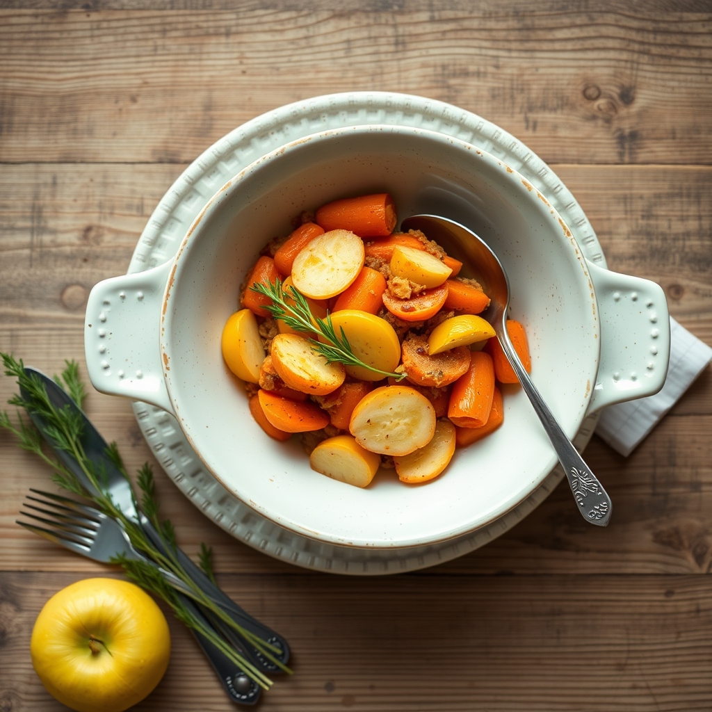 Apple-Carrot Casserole