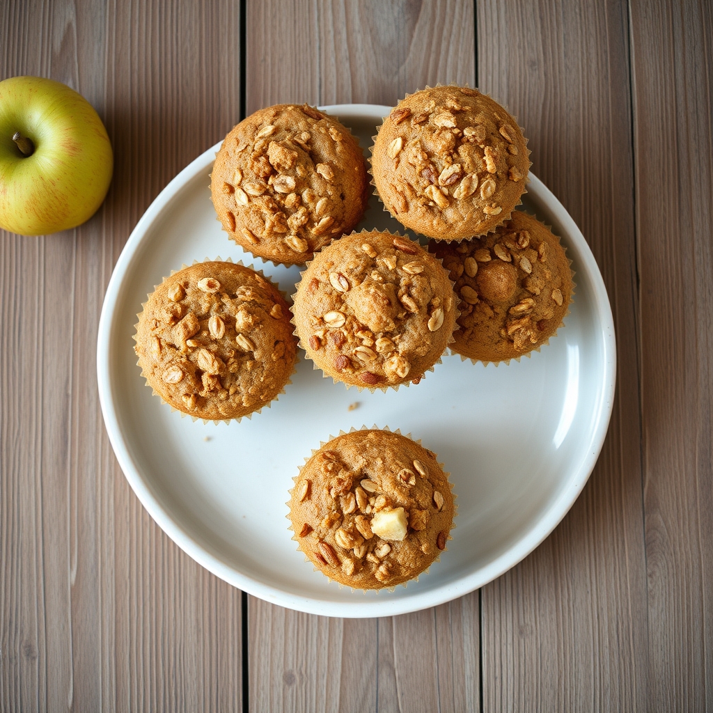 Apple Oat Muffins