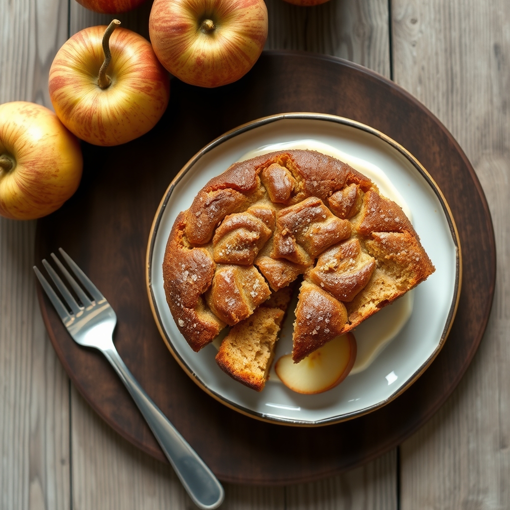 Apple Sour Cream Coffee Cake
