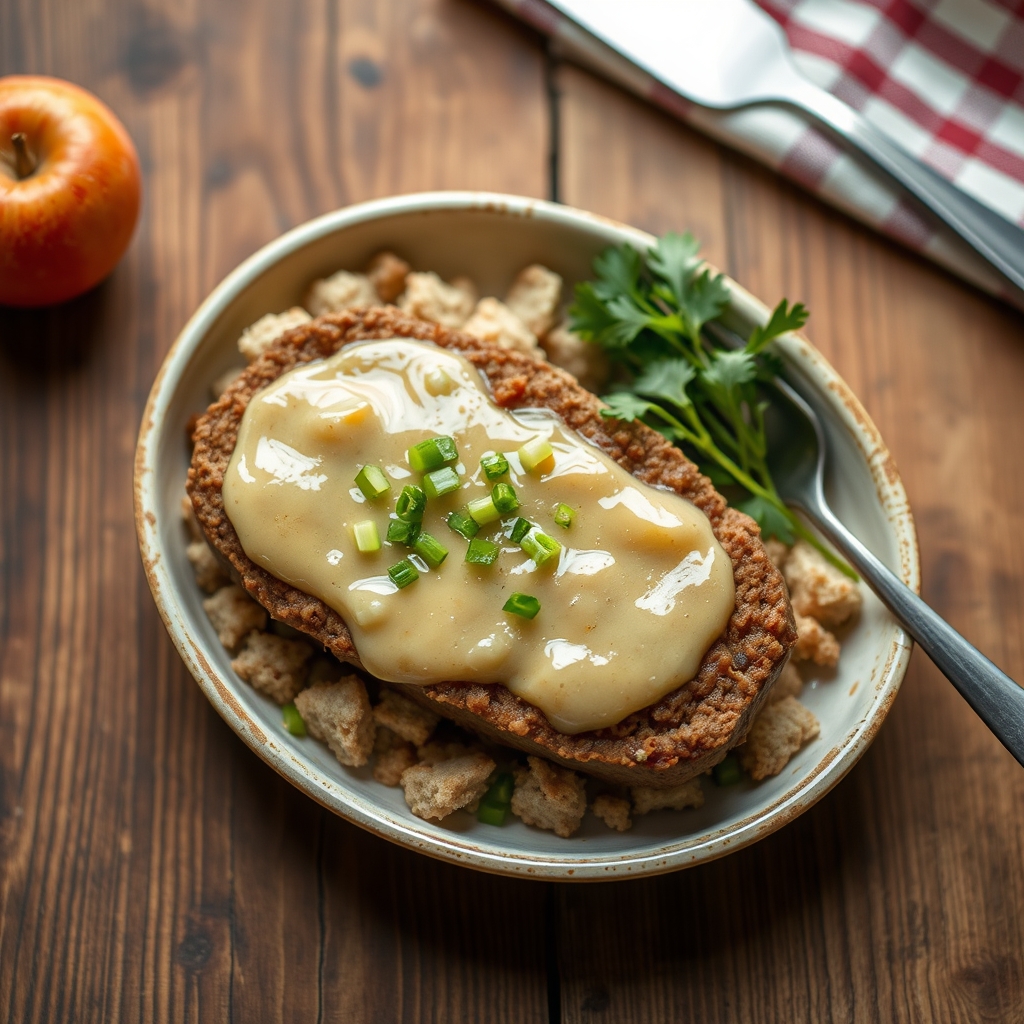 Applesauce Beef Loaf