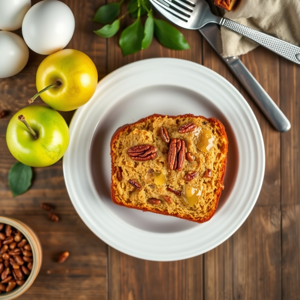 Applesauce Pecan Bread