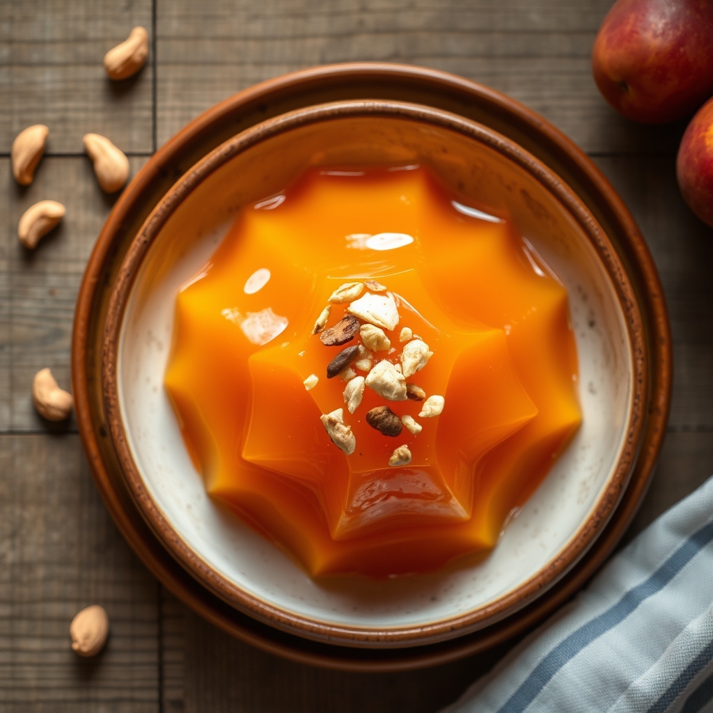 Apricot Jello Dessert