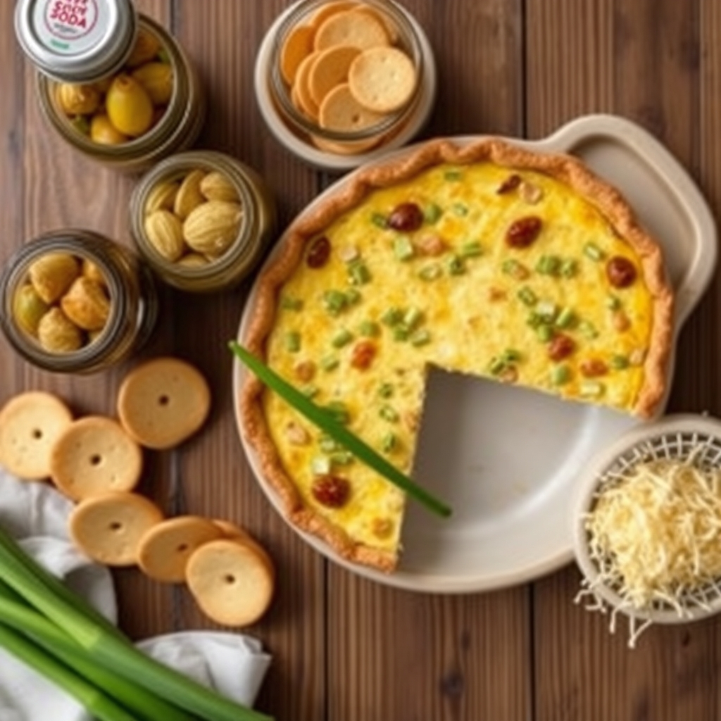Artichoke Cheese Quiche