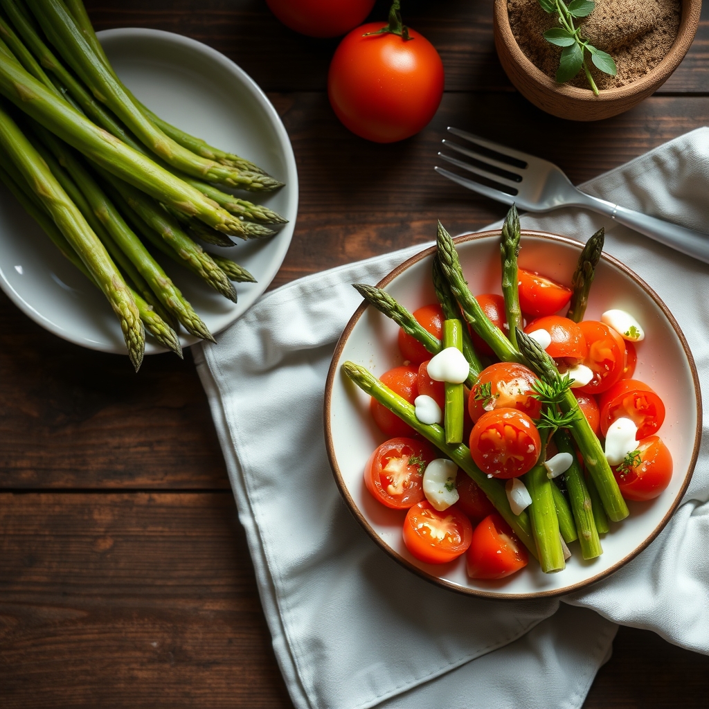 Asparagus Tomato Salad