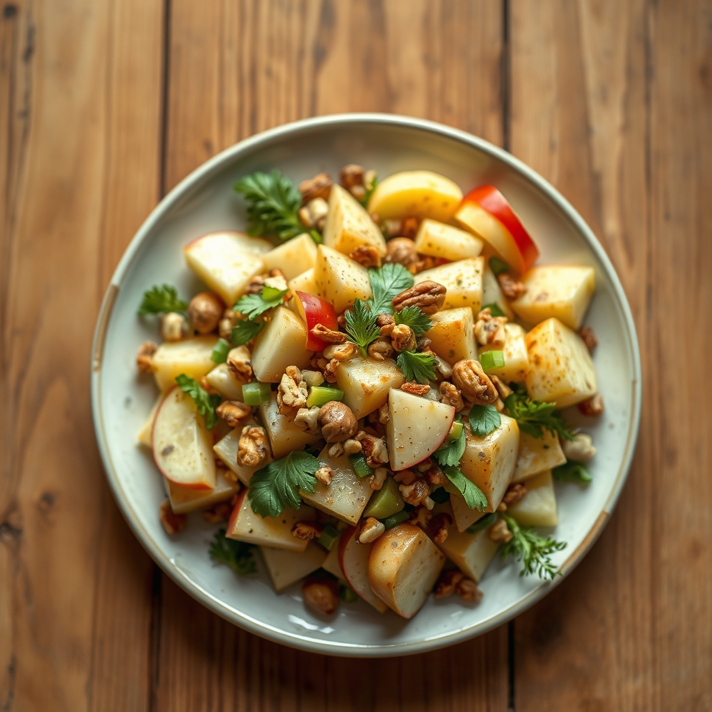 Autumn Apple Salad