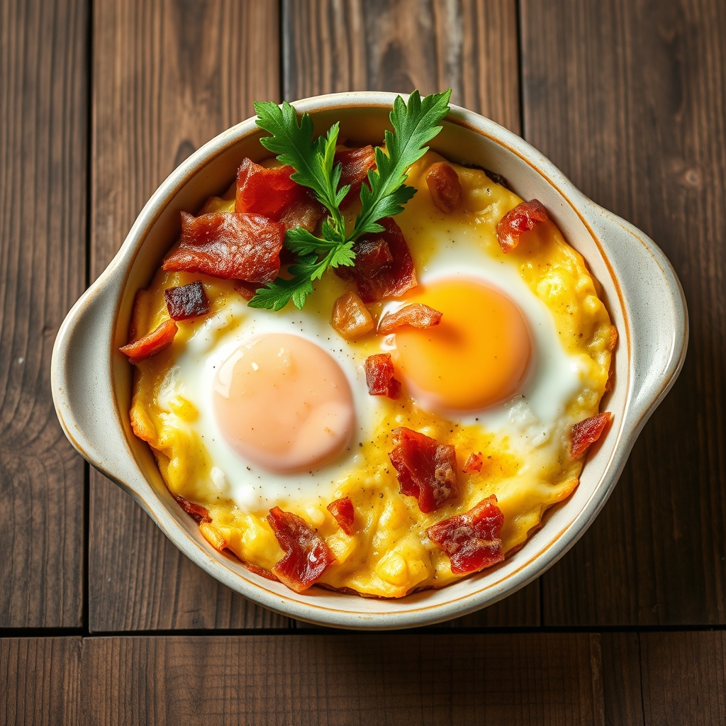Bacon And Egg Breakfast Bake