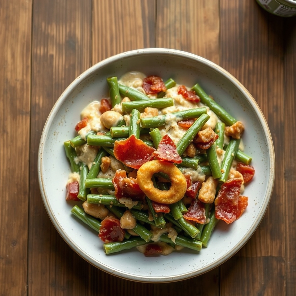 Bacon And Green Bean Casserole