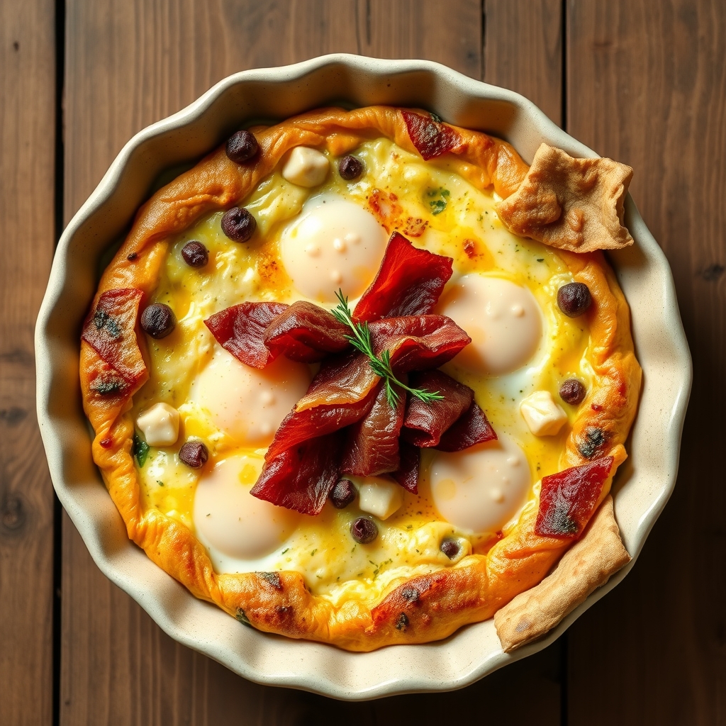 Bacon And Swiss Quiche