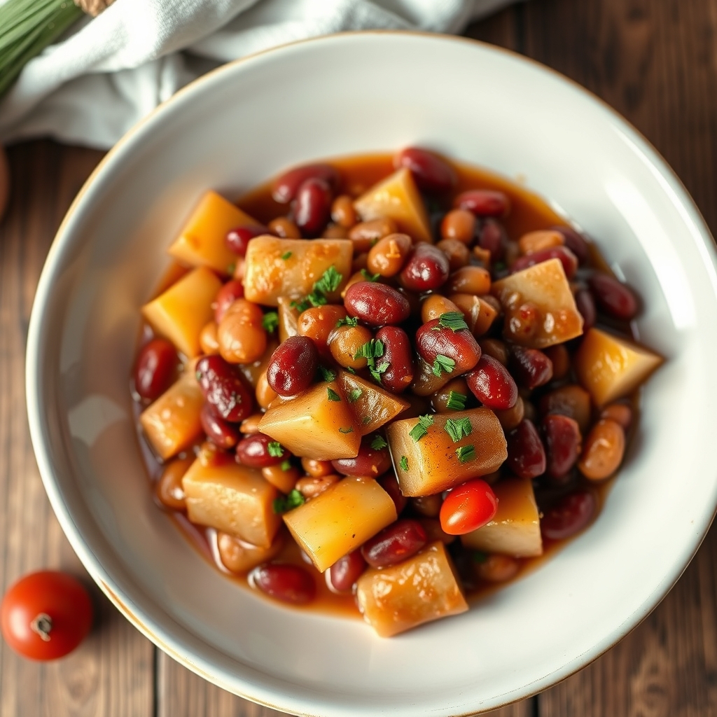 Baked Beans And Pineapple