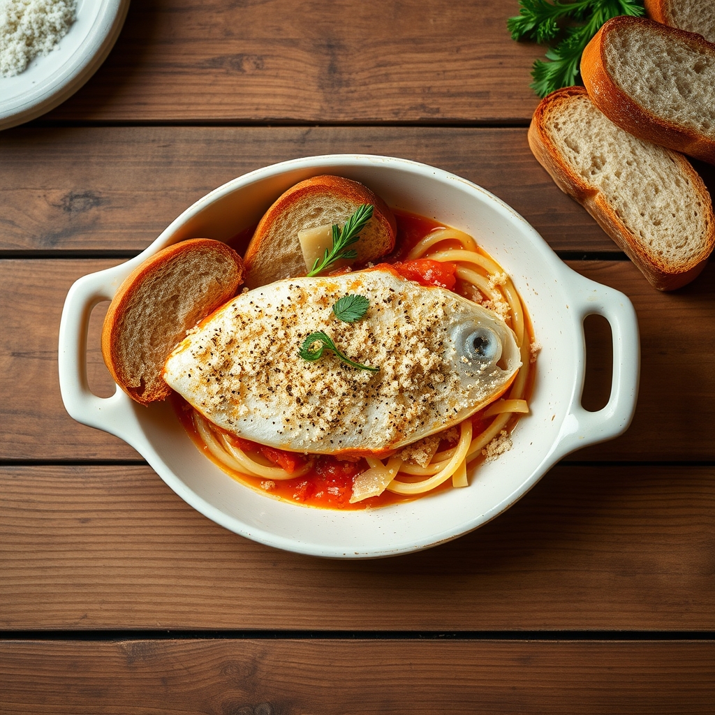 Baked Fish Parmesan