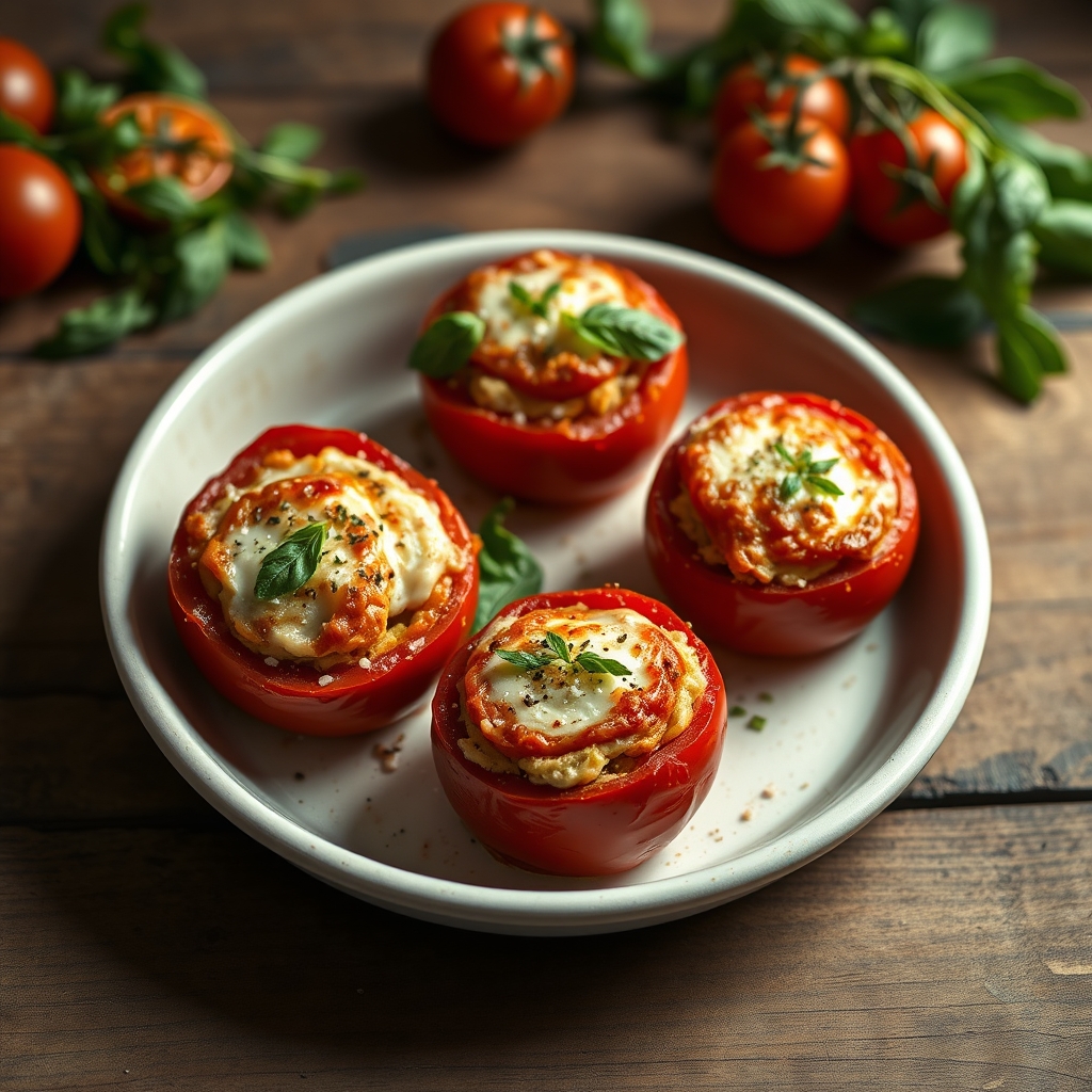 Baked Stuffed Tomatoes