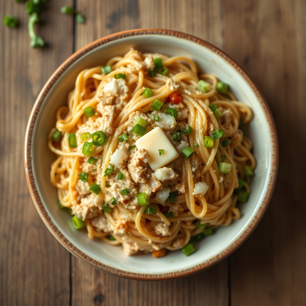 Baked Tuna Chow Mein Casserole