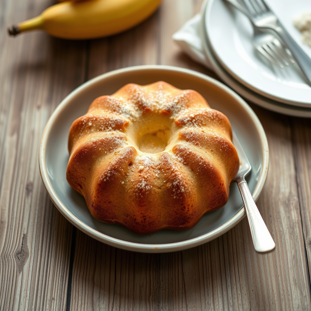 Banana Chiffon Cake