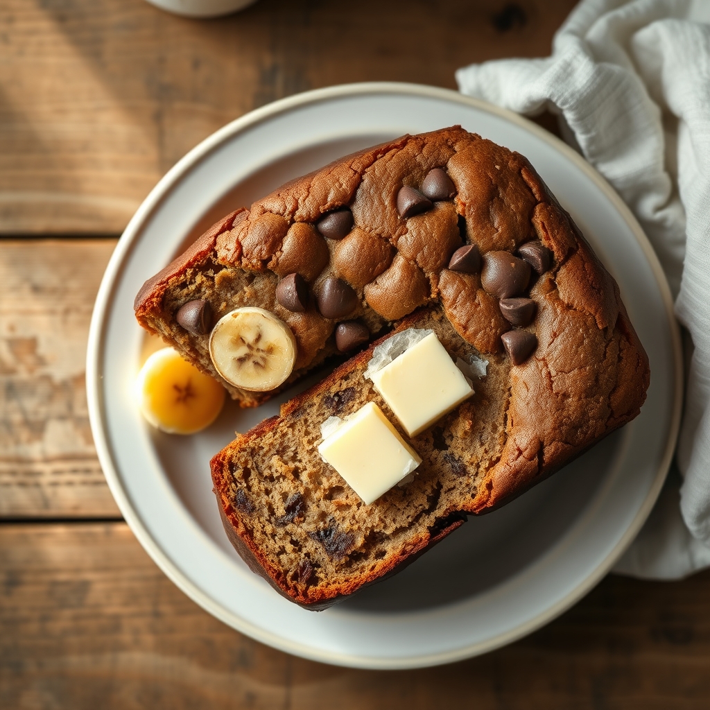 Banana Chocolate Chip Bread