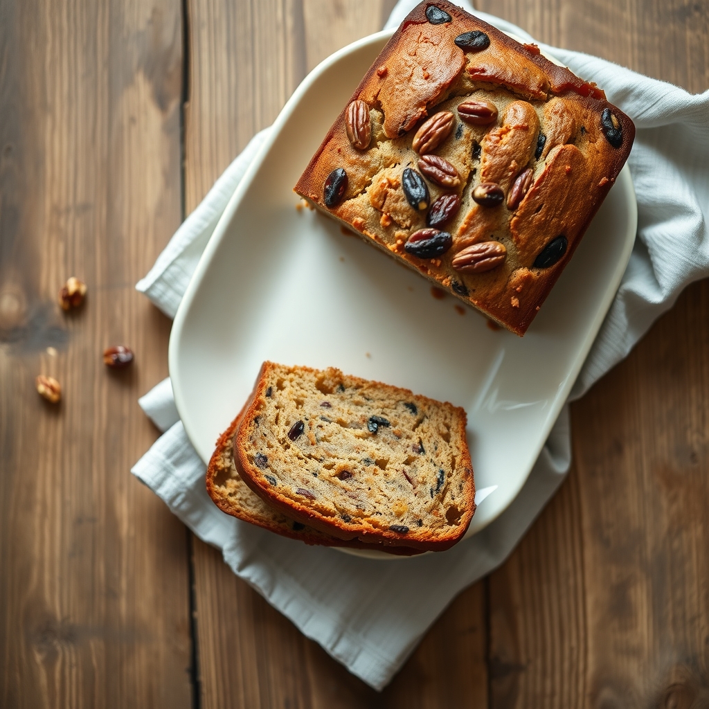 Banana Nut Bread With Raisins