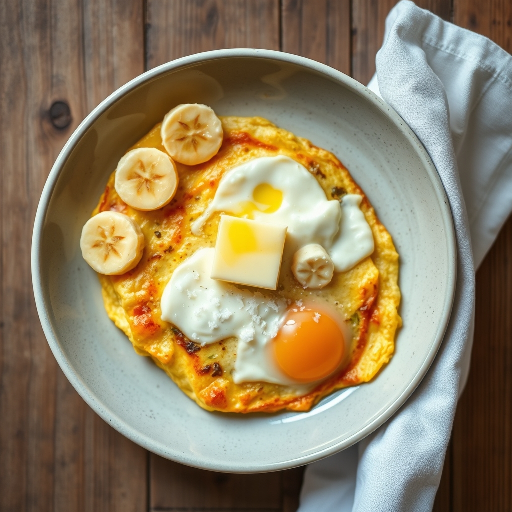 Banana Omelette