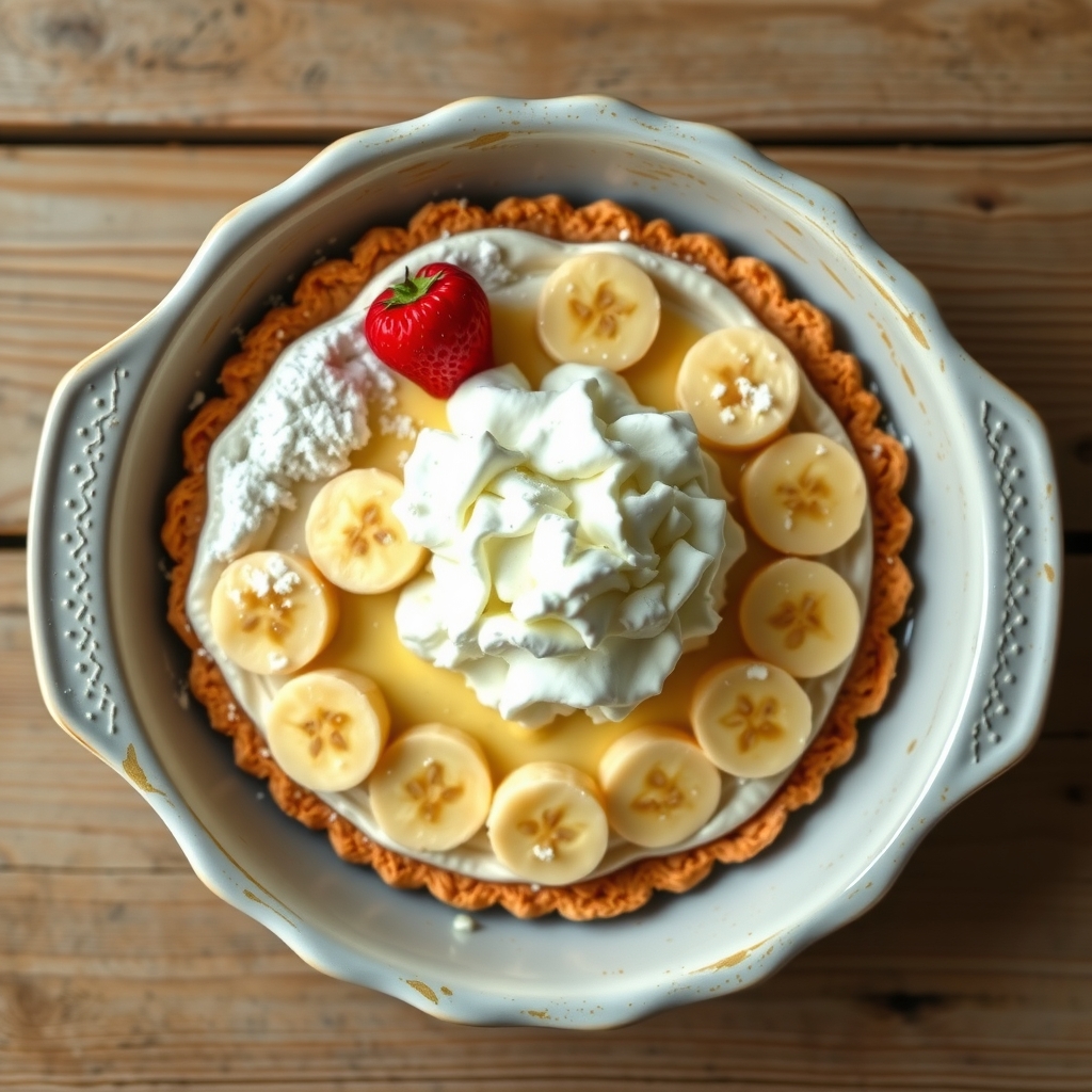 Banana Split Pie