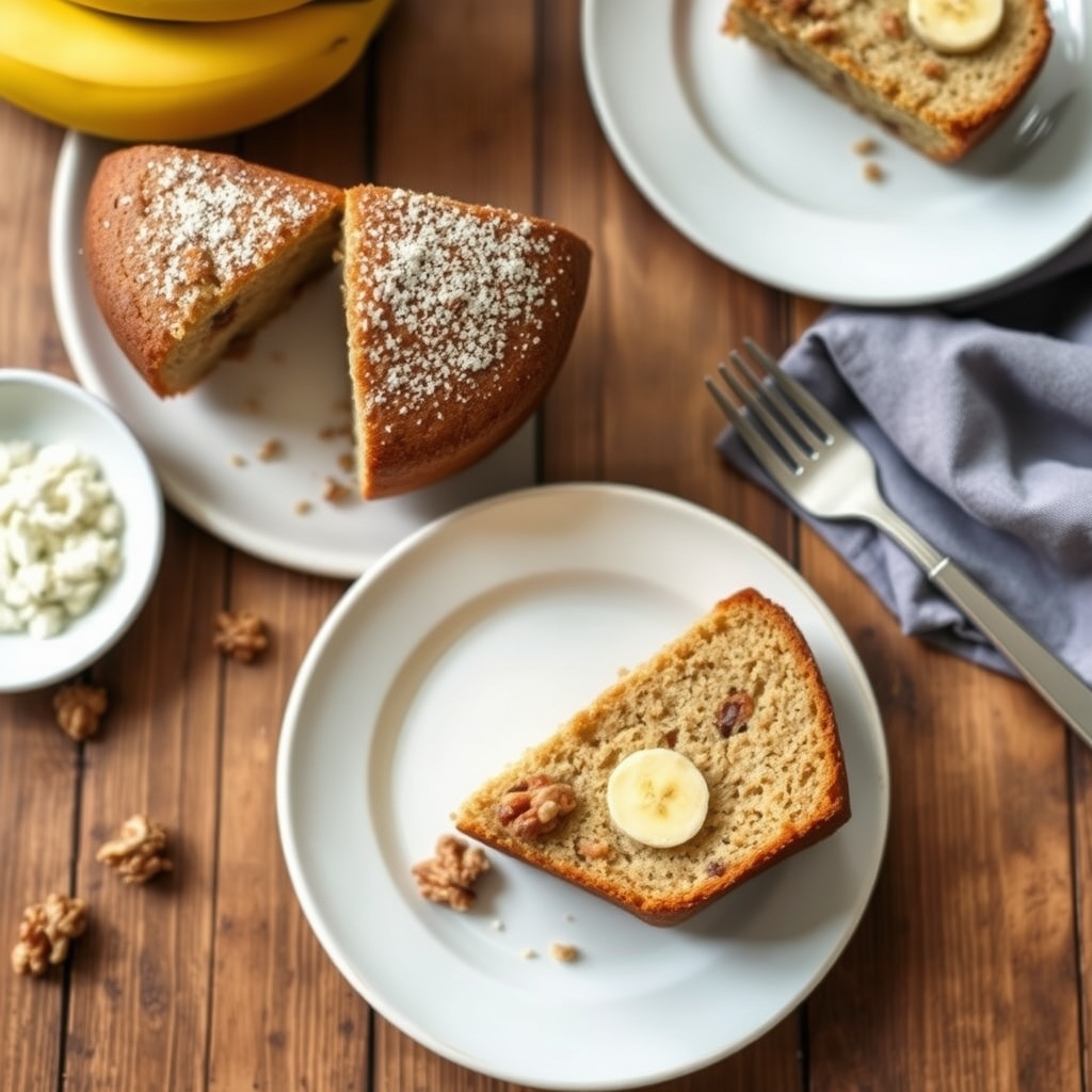 Banana Walnut Cake