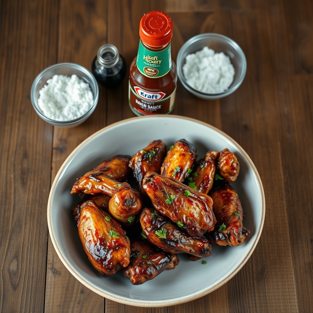 Barbecued Chicken Wings