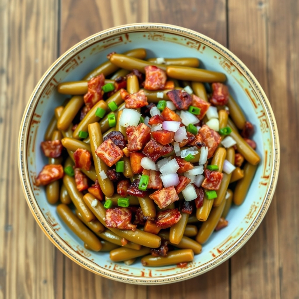 Barbecued Lima Beans
