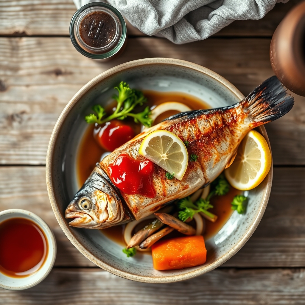 Barbecued Trout