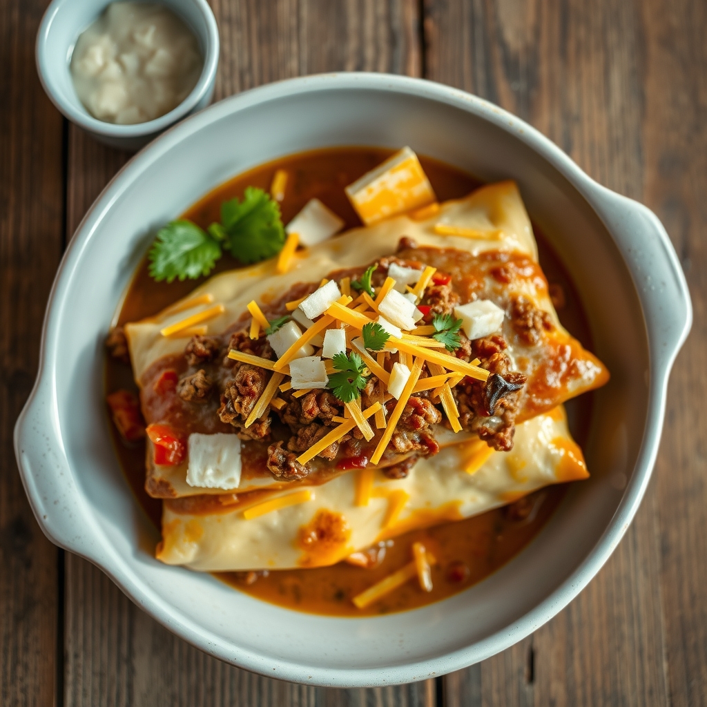 Beef Enchiladas