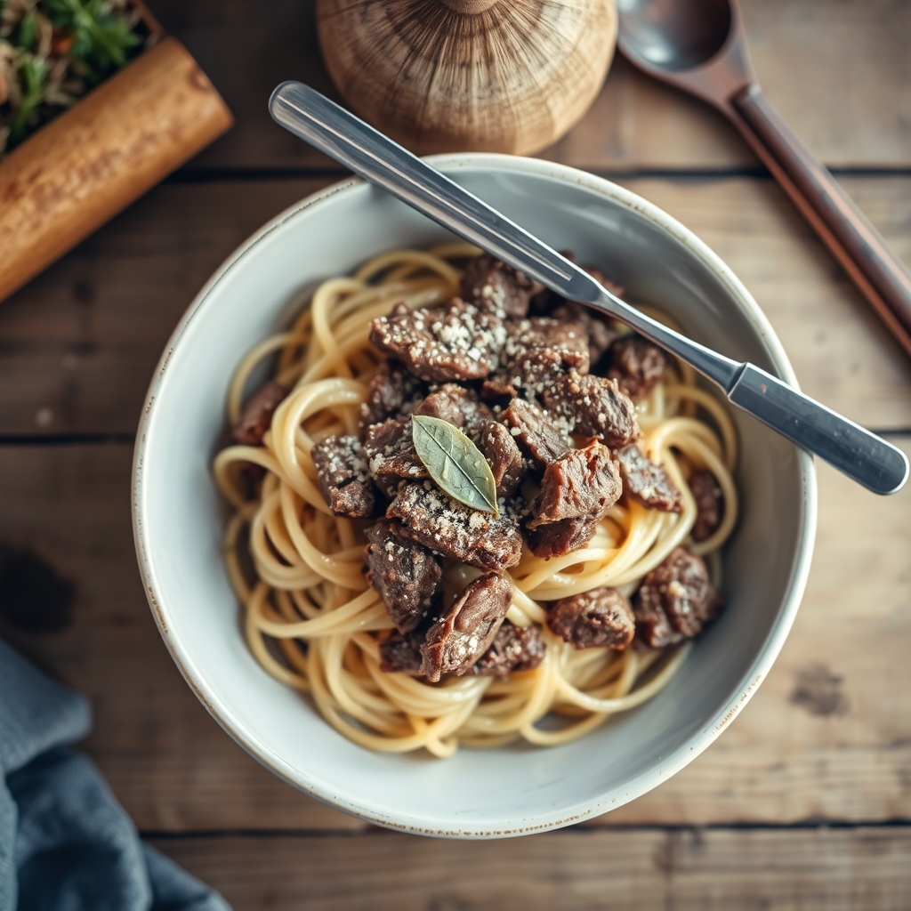 Beef Roast And Noodles