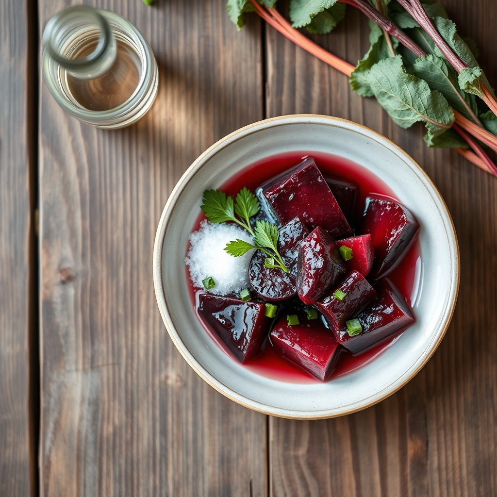 Beet And Pepper Vinegar
