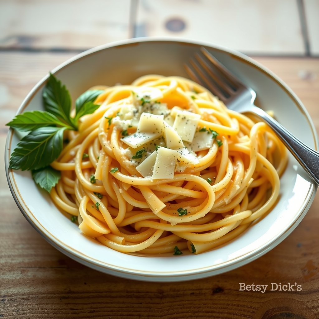 Betsy Dick'S Fettuccine Alfredo