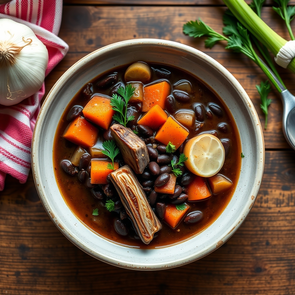 Black Bean Soup(Slow Cooker)
