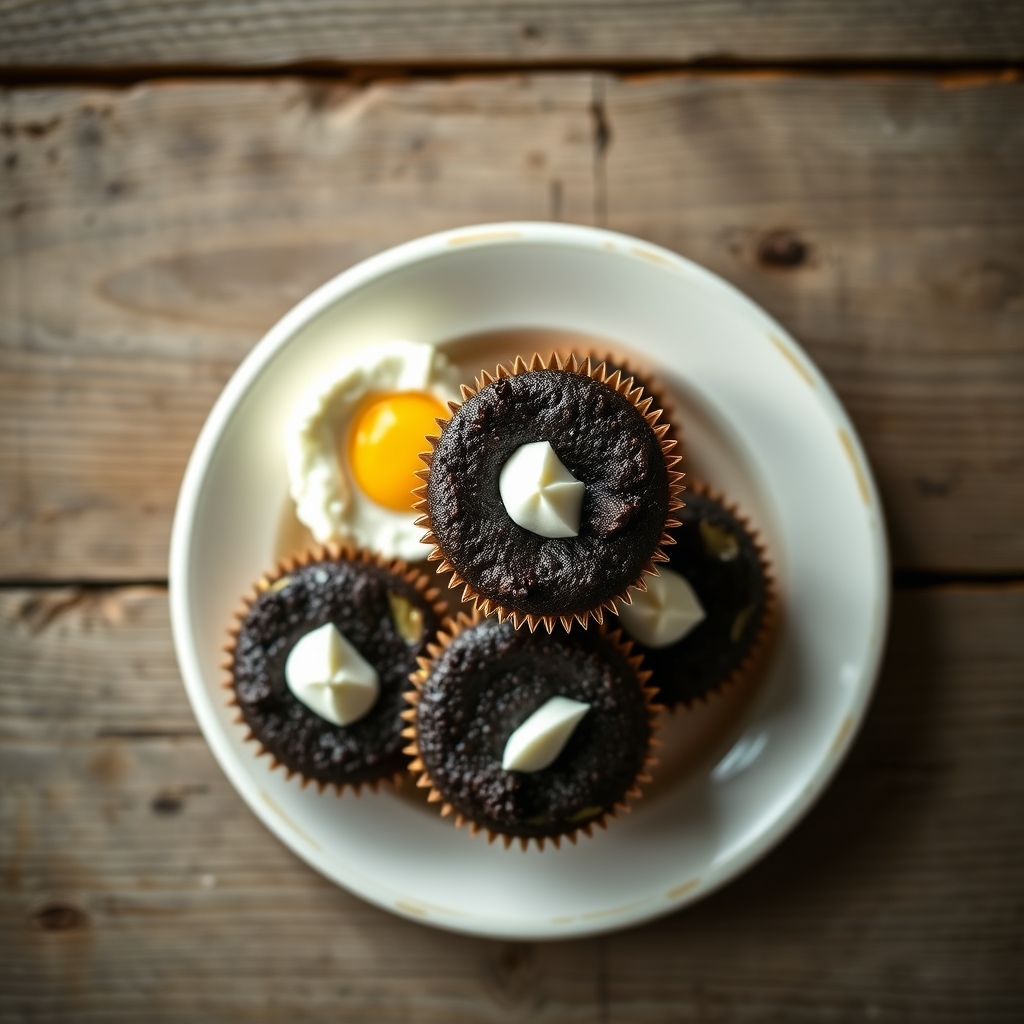 Black Bottom Cupcakes