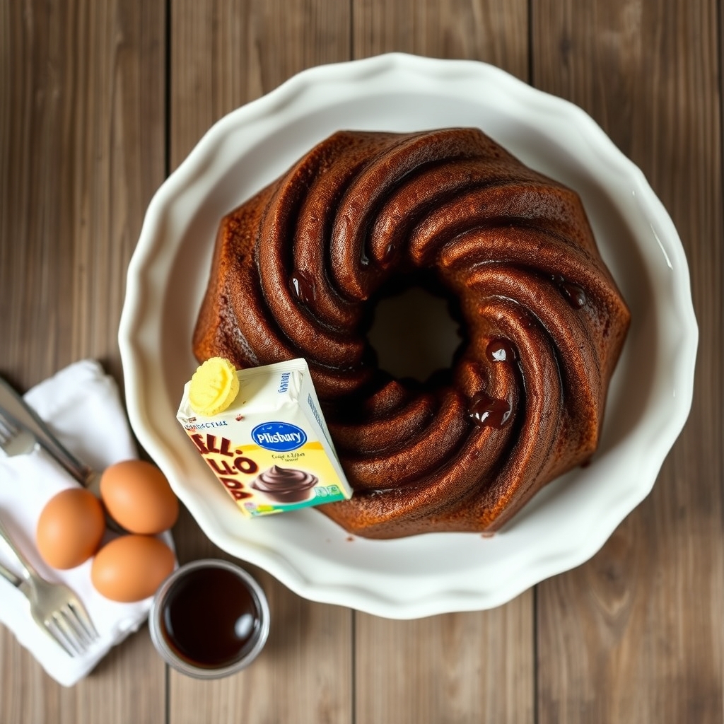 Black Russian Bundt Cake