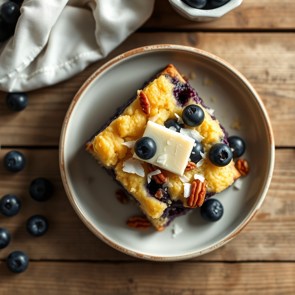 Blueberry Dump Cake