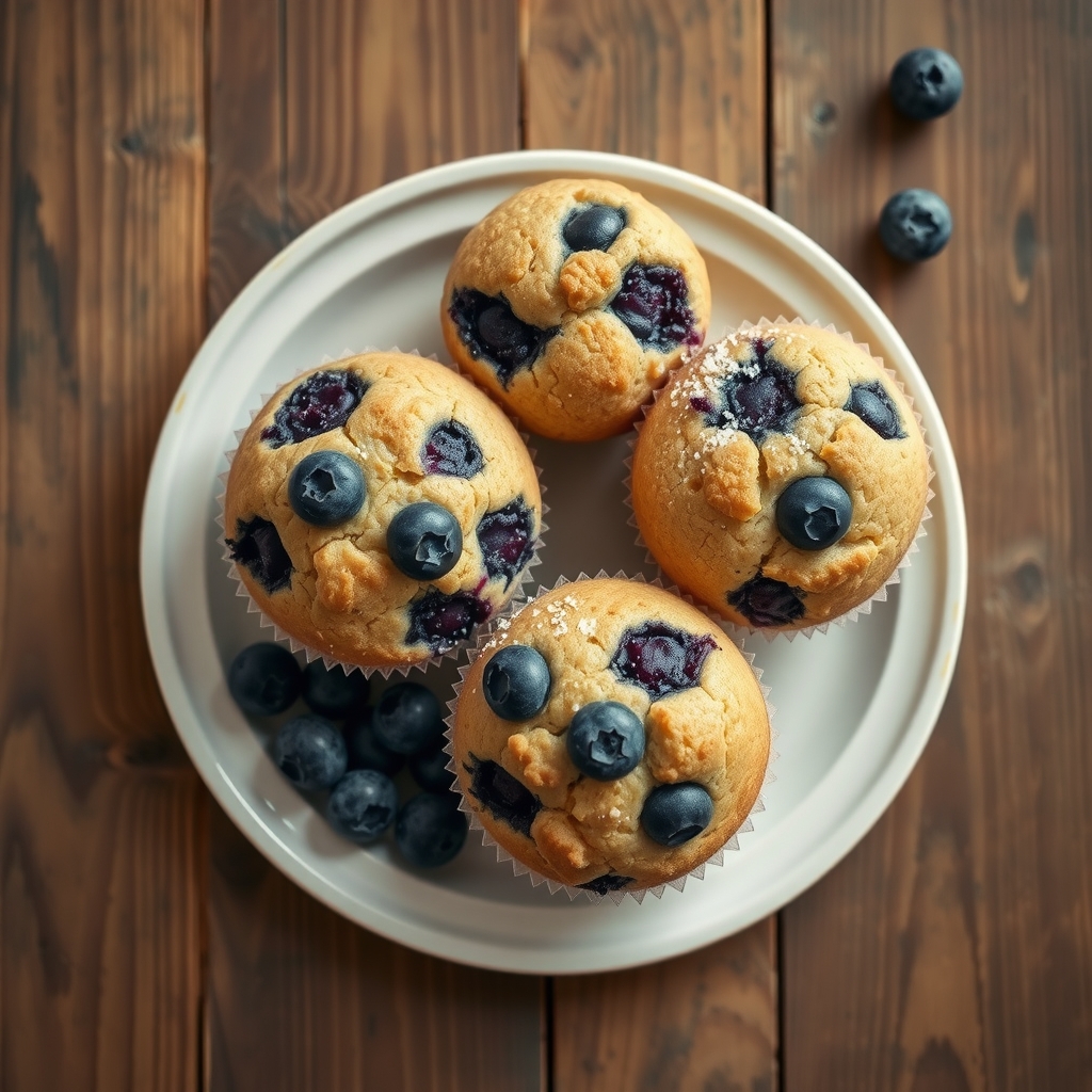 Blueberry Muffins(Any Fruit)