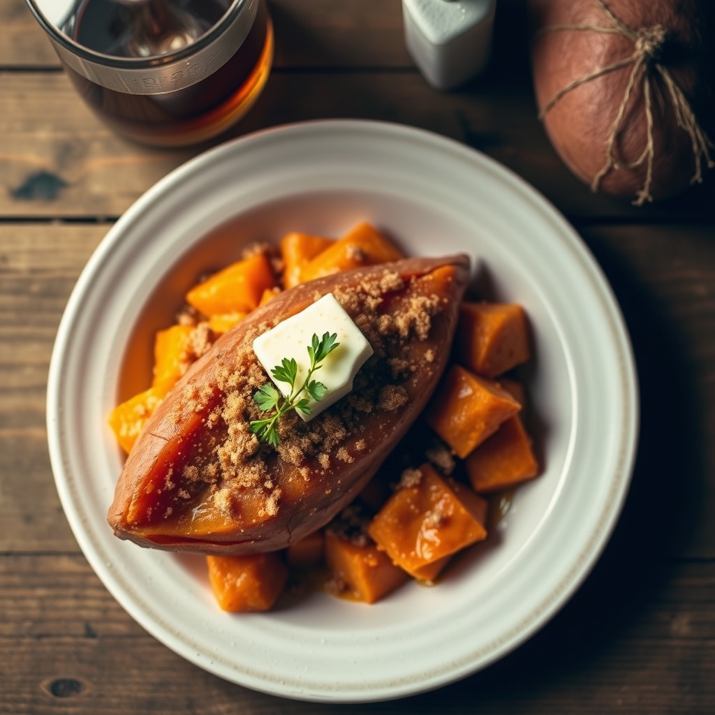 Bourbon Sweet Potatoes