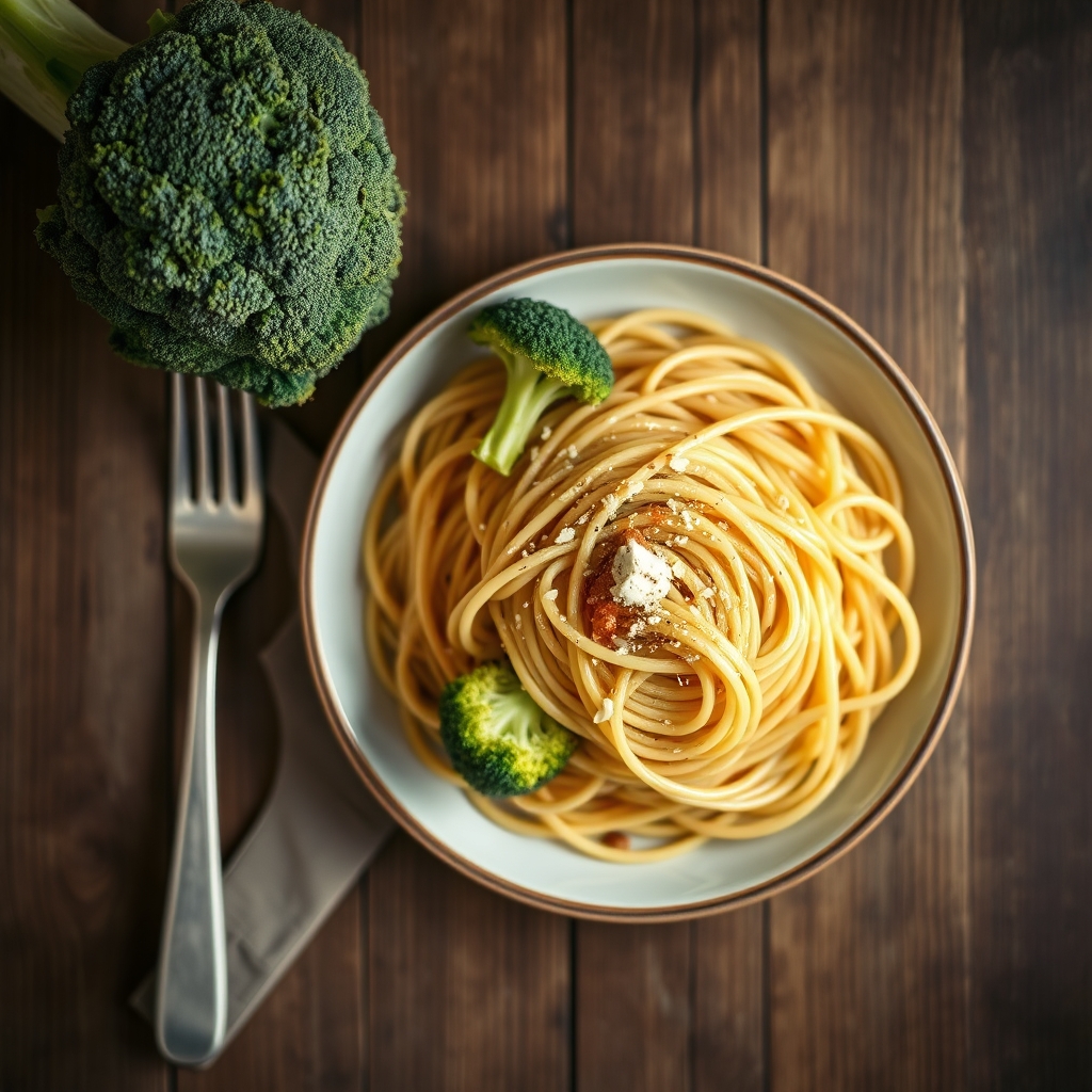 Broccoli And Spaghetti
