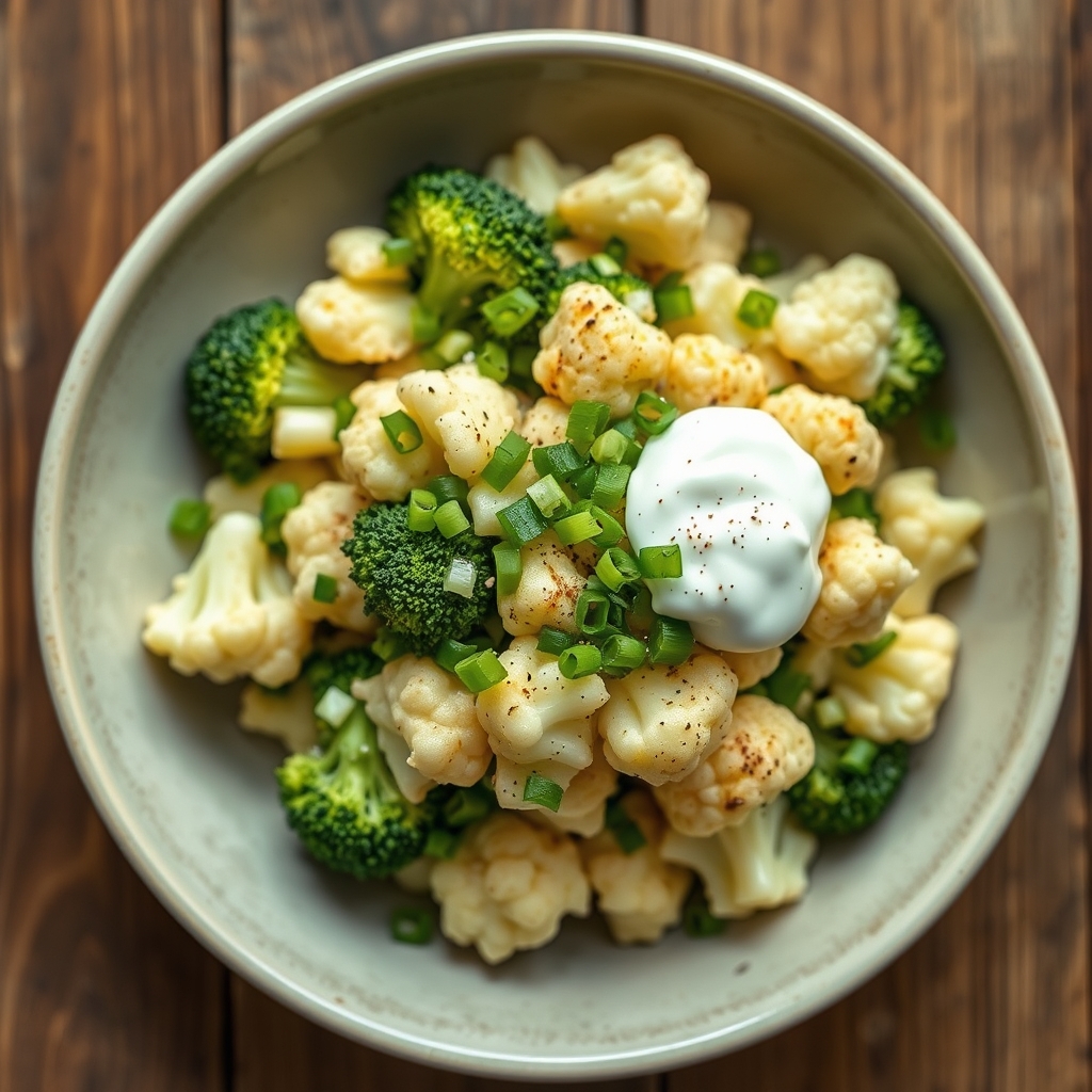Broccoli-Cauliflower Salad