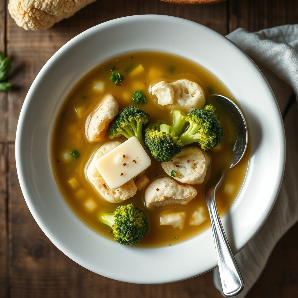 Broccoli-Cauliflower Soup