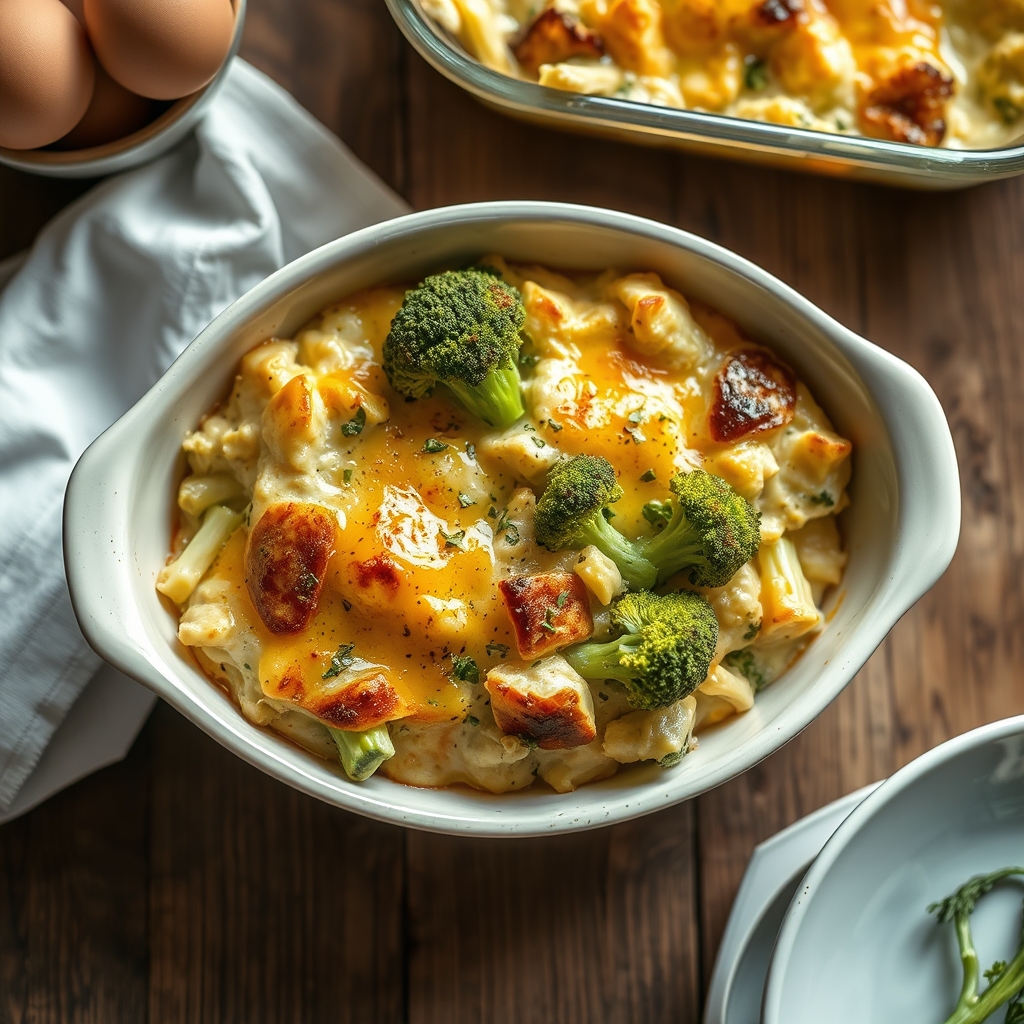 Broccoli Cheese Bake