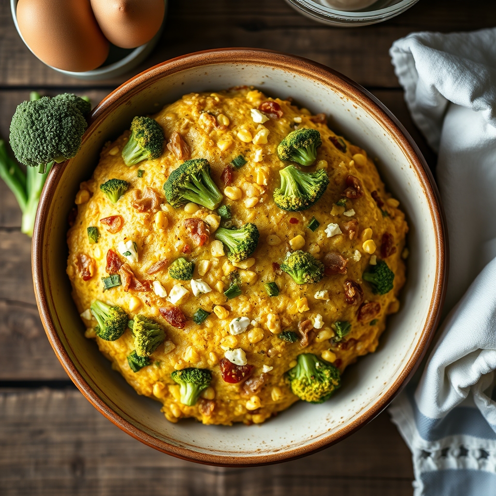 Broccoli Corn Bread