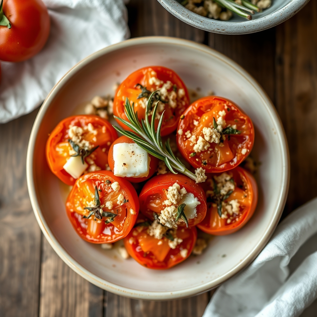 Broiled Herbed Tomatoes
