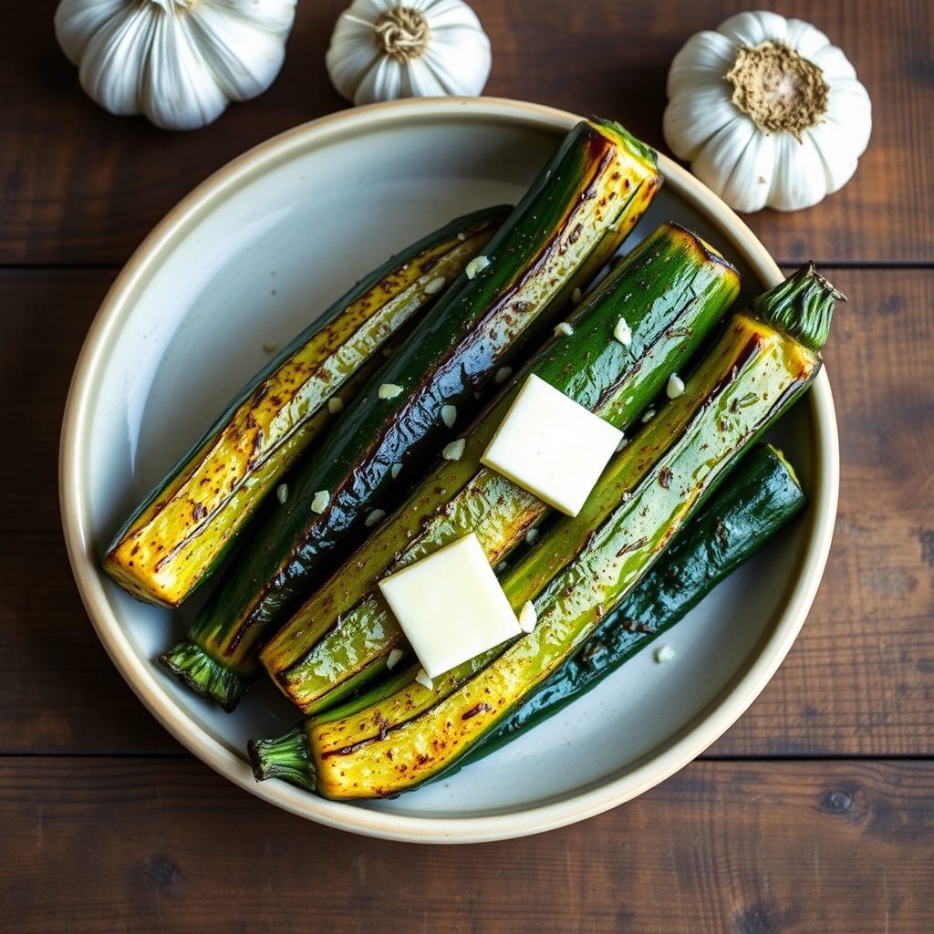 Broiled Zucchini Squash